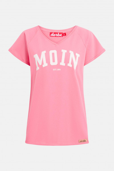 Derbe Moin Damen T-Shirt Bubblegum Pink