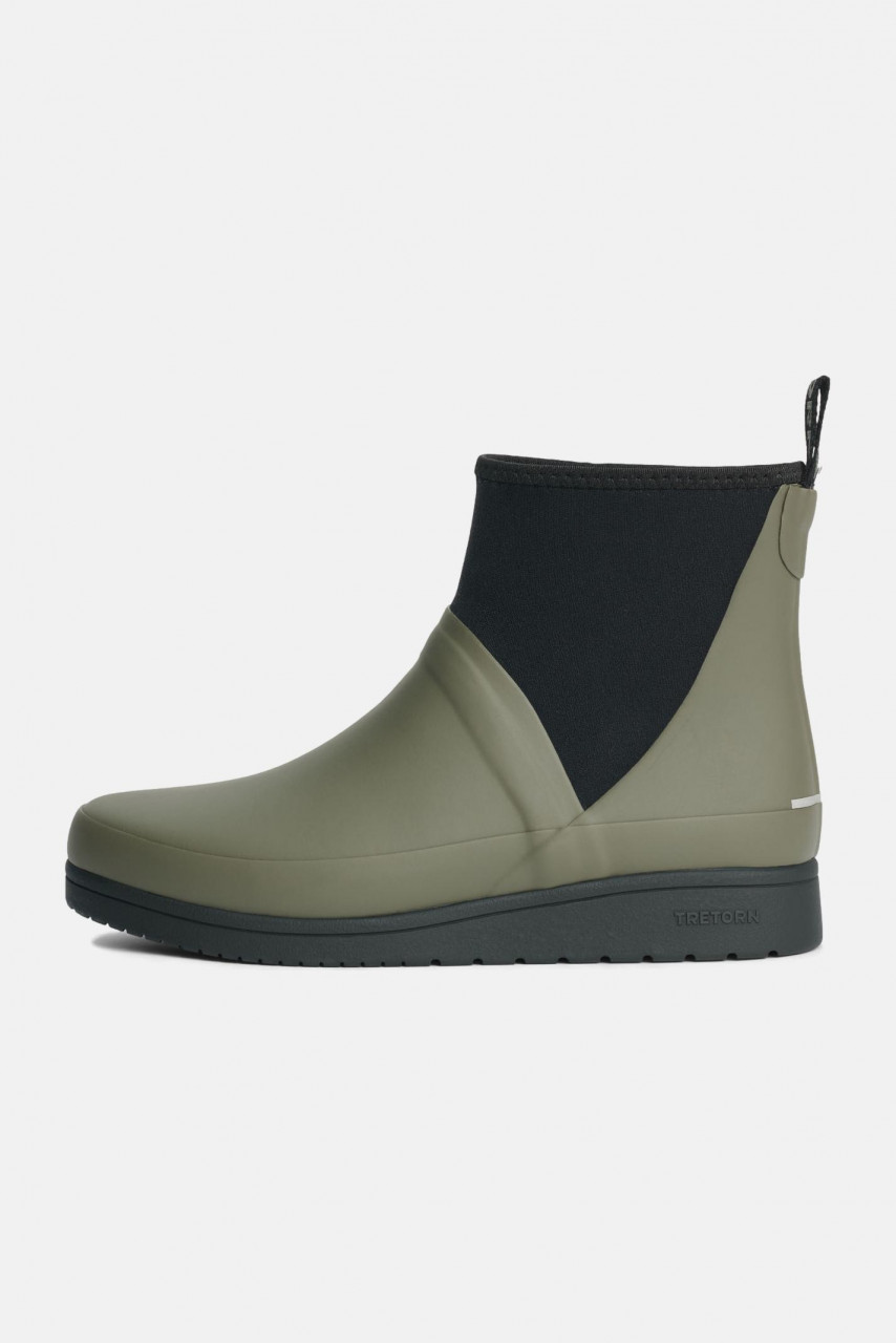 Tretorn Viken Low Neo Damen Gummistiefel Oliv Field Green