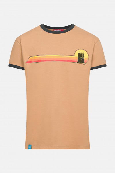 Derbe Schattenburg Herren Shirt Doe Ocker