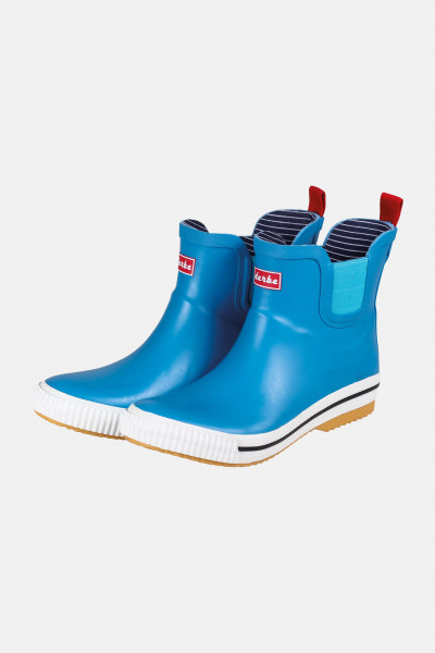 kk Derbe Wattpuuschen Eco Swedish Blue Gummistiefel Halbstiefel Mittelblau Derbe Wattpuuschen Eco Swedish Blue Gummistiefel Halbstiefel Mittelblau