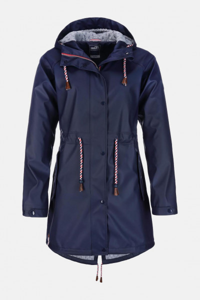 Ragwear Zuzka Rainy Damen Regenjacke Deep Ocean Petrol