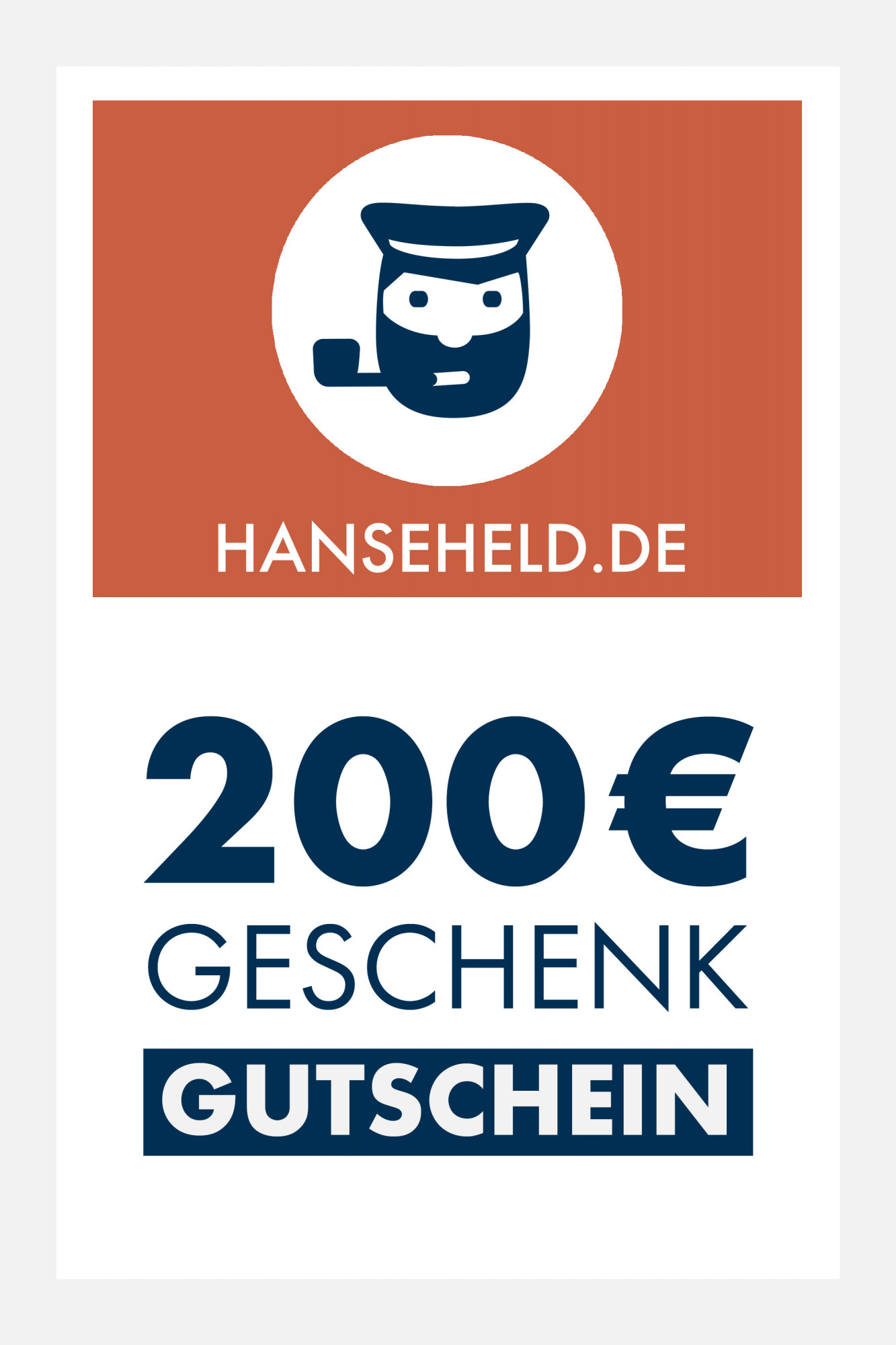 HANSEHELD Geschenkgutschein 200 EUR