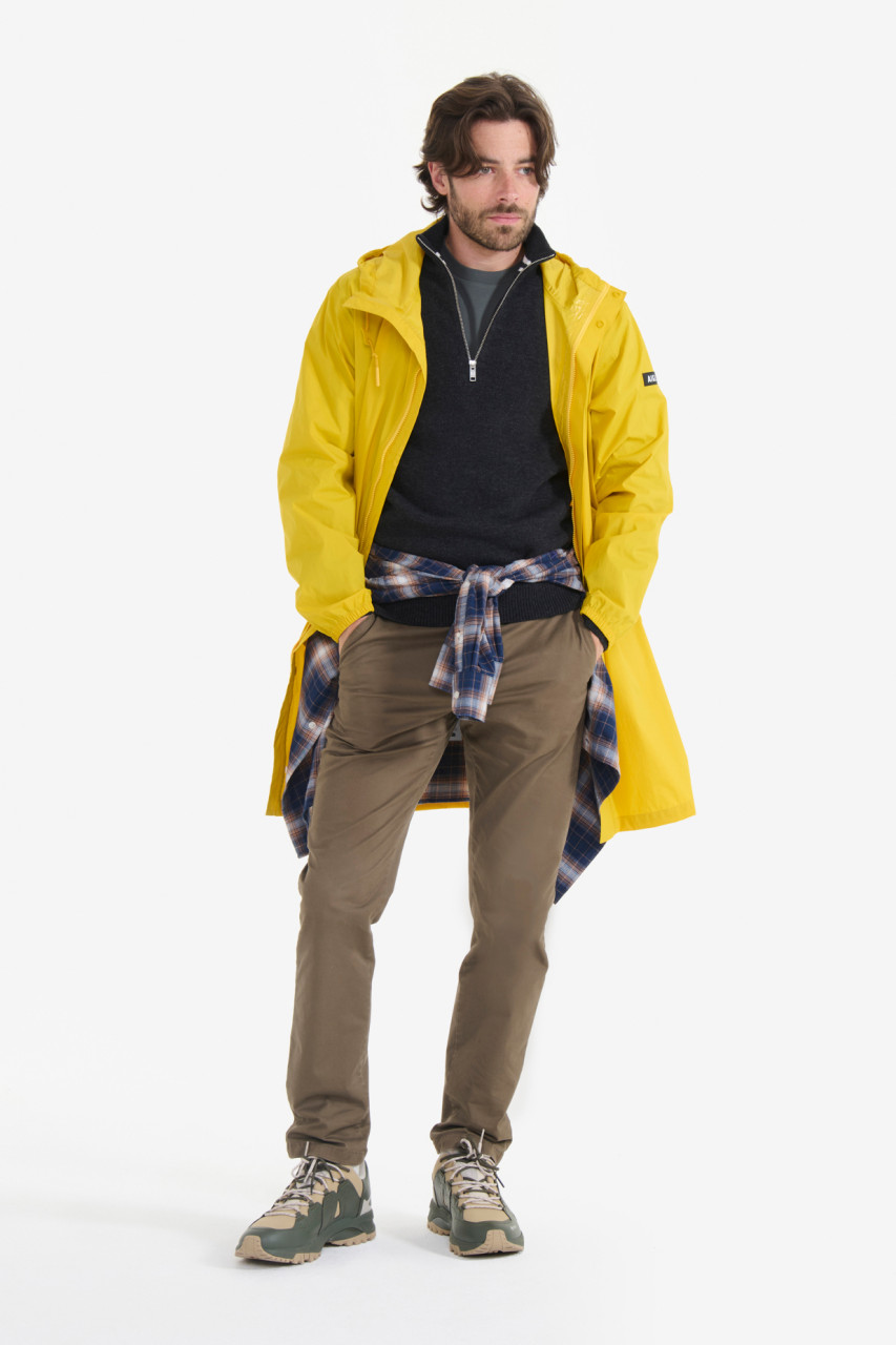 Aigle Regenjacke Herren Gelb Friesennerz