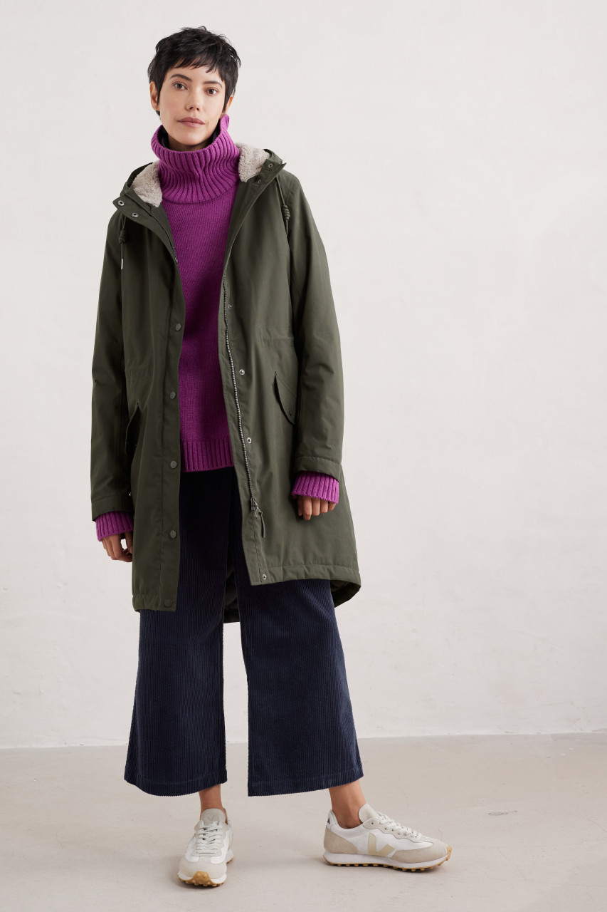Winterjacke Damen von Seasalt Cornwall - Model