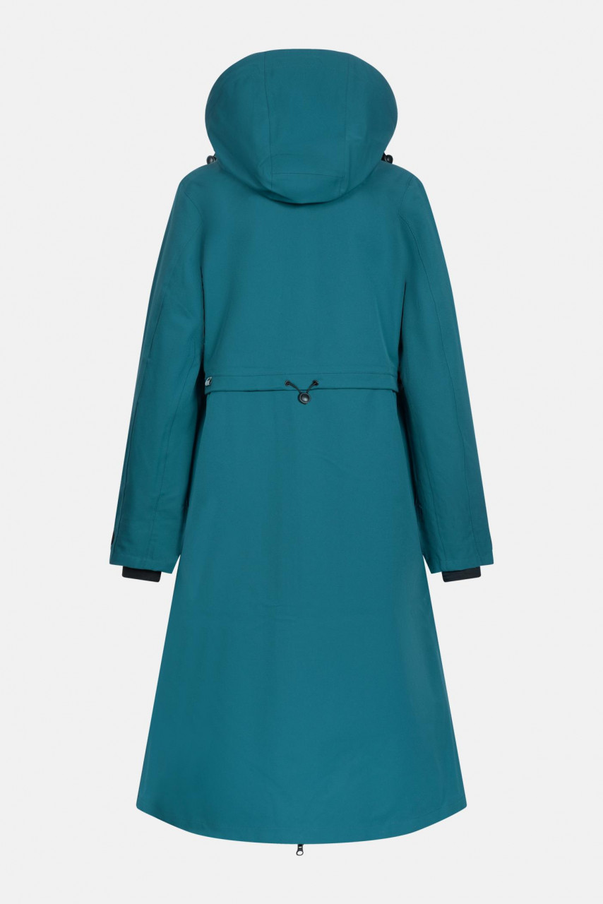 Danefae Regenmantel Danedogwalker Damen Türkis