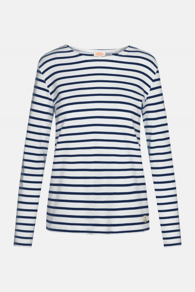 Streifenshirt Lesconil Weiß Marine Gestreift für Damen von Armor Lux