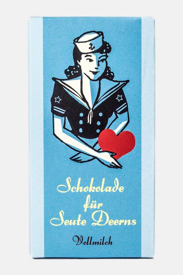 Schokolade für Seute Deerns - Vollmilch- Schokovida