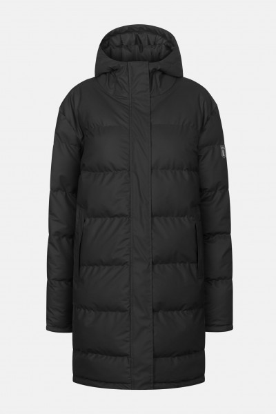 Derbe Puffholm Damen Wintermantel Phantom Schwarz Steppmantel Derbe Puffholm Damen Wintermantel Phantom Schwarz Steppmantel