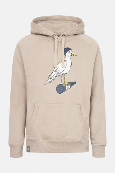 Derbe Hoodie Sturmmöwe Herren Cobblestone Beige Pullover