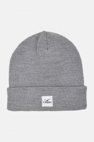 Cleptomanicx Cimo Strickmütze Beanie Grau Heather Grey