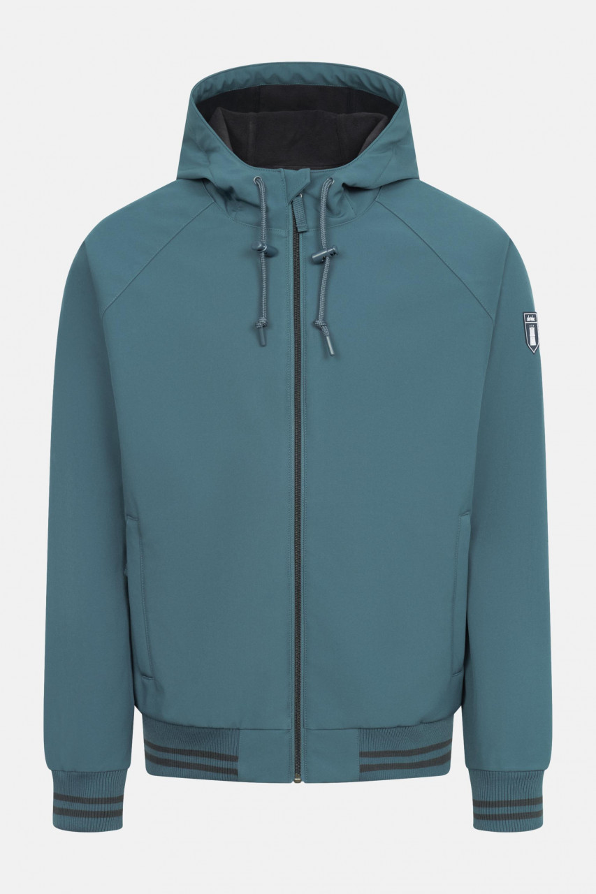 Derbe Softshelljacke Helgoby Herren Blau Nachhaltig