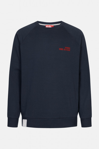Derbe Feel Good Herren Longsleeve Navy Dunkelblau Nachhaltig Derbe Feel Good Herren Longsleeve Navy Dunkelblau Nachhaltig