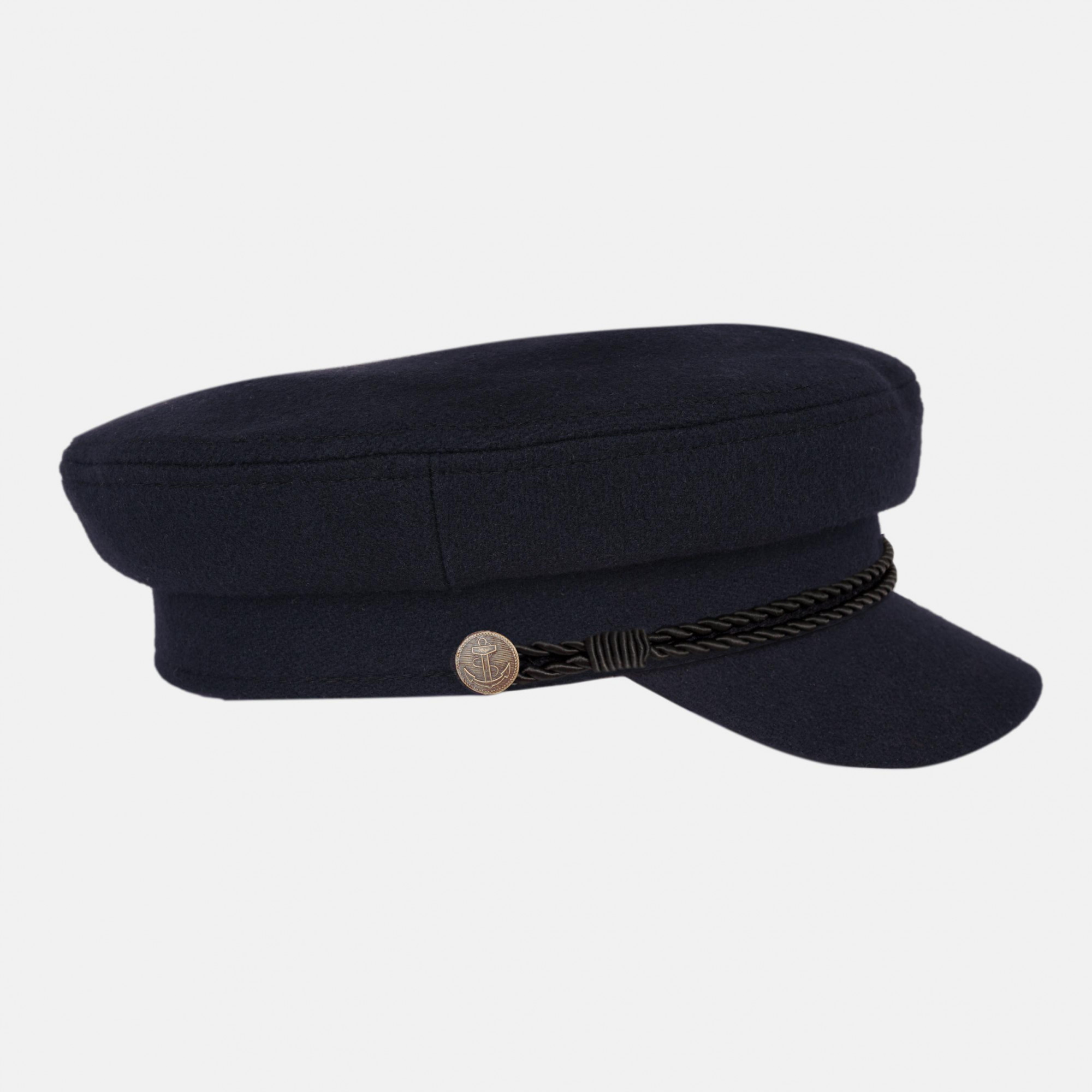 Hanseheld Elbsegler Wolle Marine-Blau Kordel