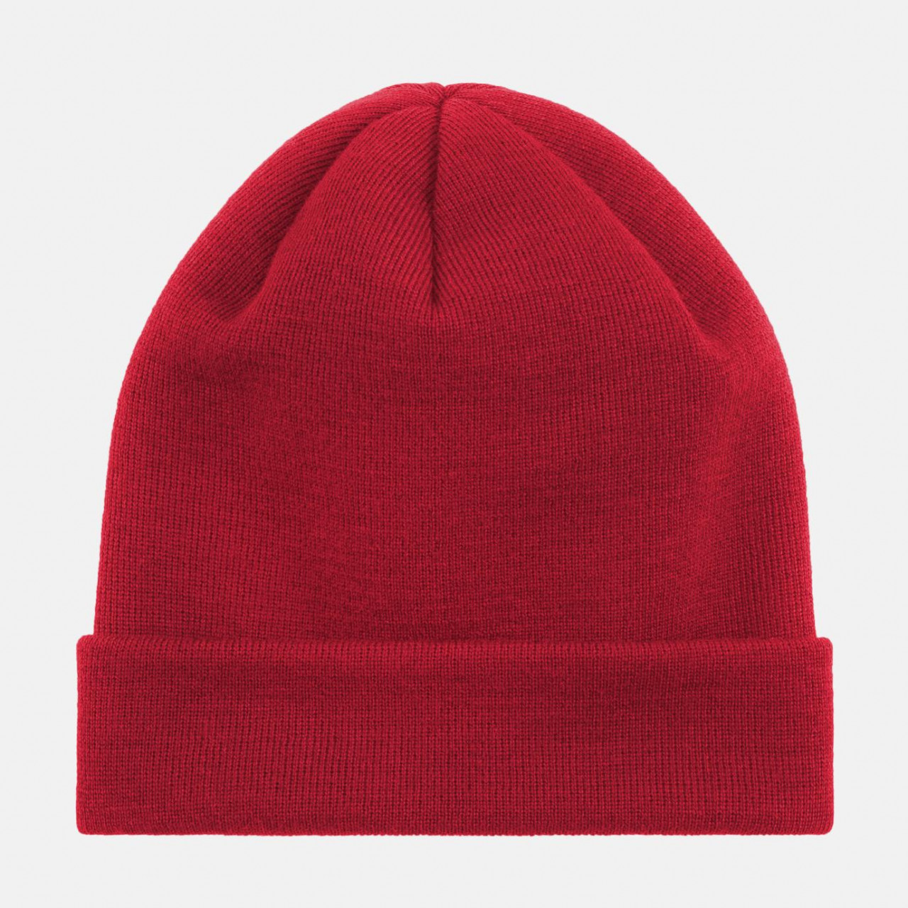Strickmütze Feinstrick Merino Rot für Unisex von Hanseheld