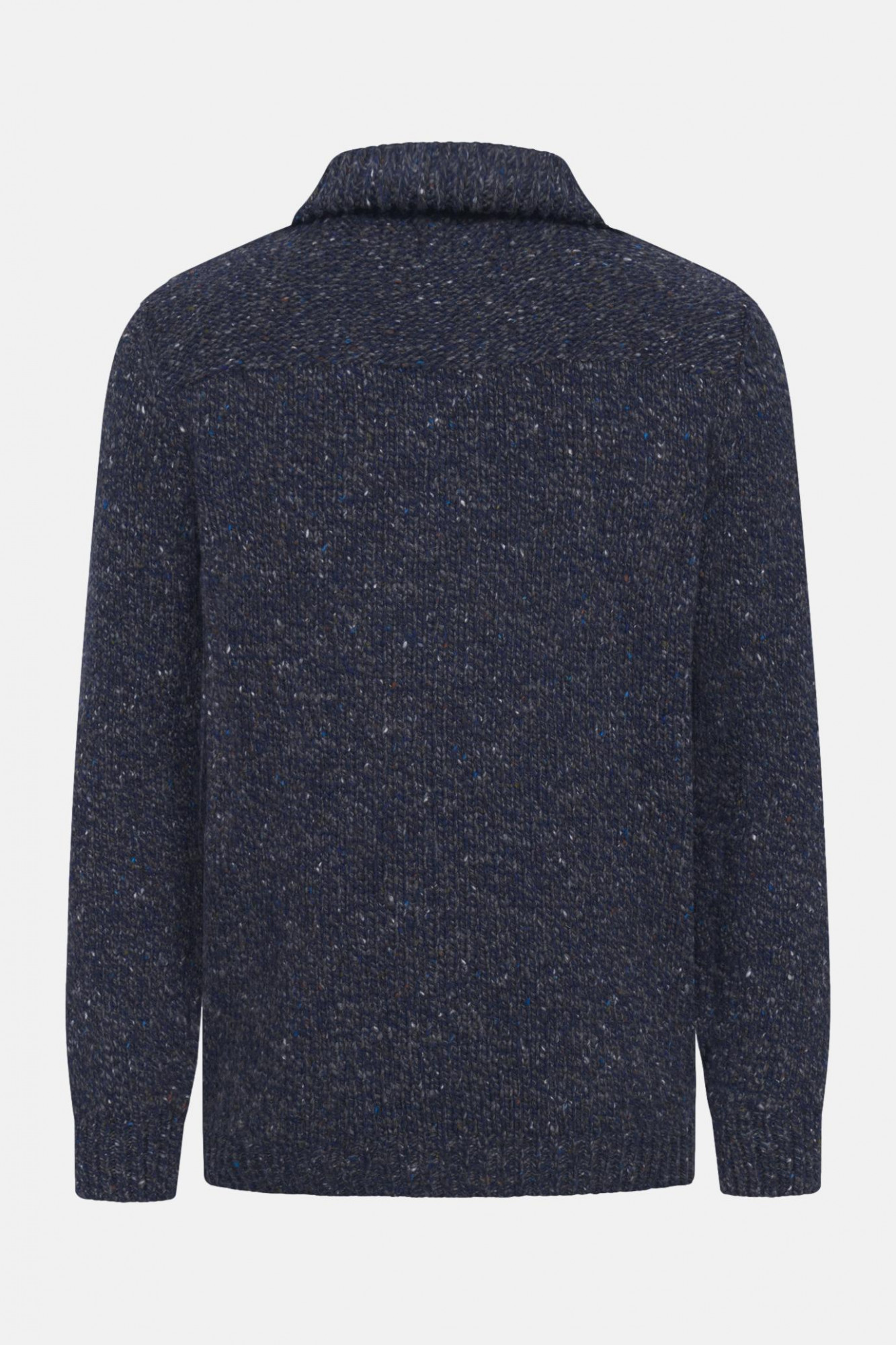 Fisherman out of Ireland Troyer Herren Pullover Blau Donegal