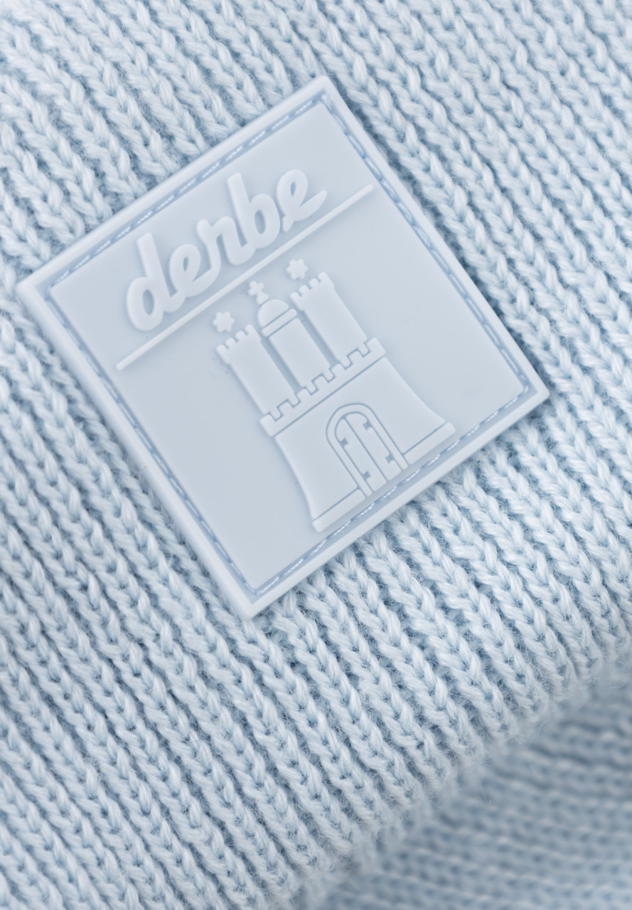 Detailansicht von Strickmütze Bonny Blau für Damen von derbe