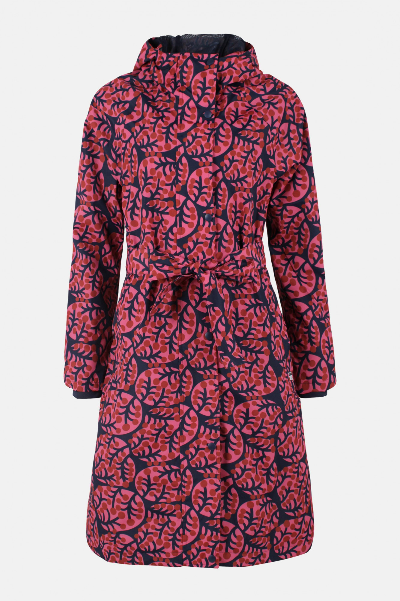 Danefae Regenmantel Danelisabeth Dunkelblau Rot Pink Damen