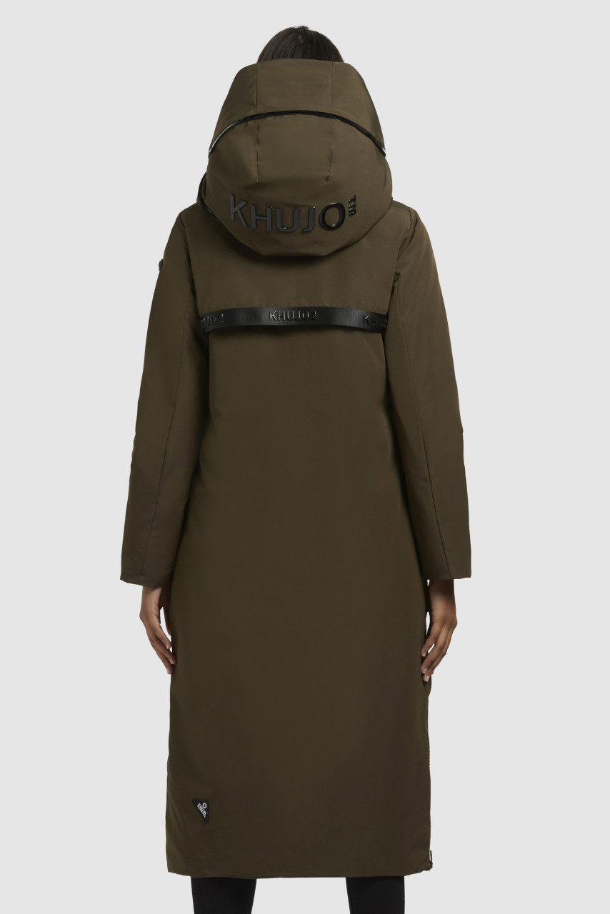 Khujo Lofi 2 Damen Wintermantel Grün