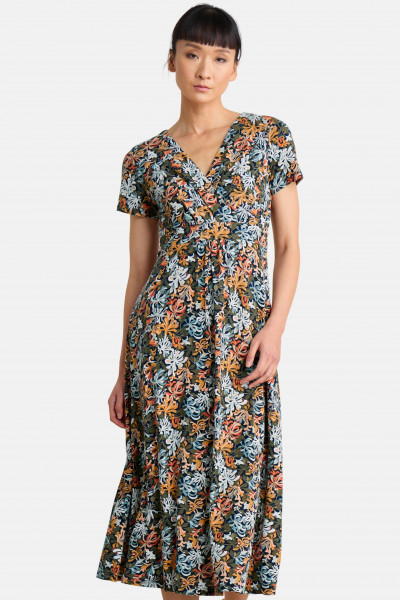 Seasalt Cornwall Kleid Chapelle Damen Grün Orange GOTS Organic Seasalt Cornwall Kleid Chapelle Damen Grün Orange GOTS Organic