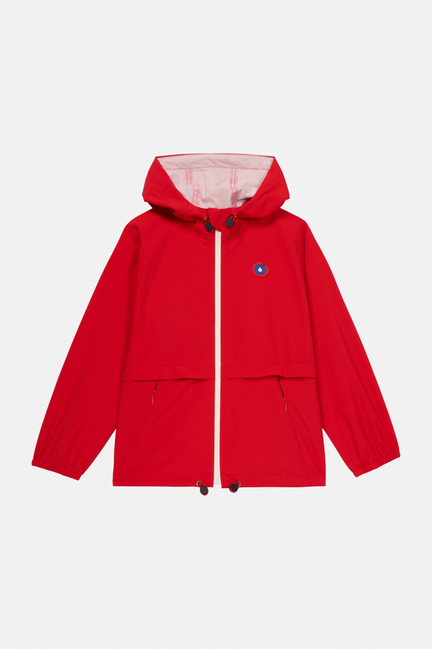 Regenjacke Bastille Rot Rouge für Kinder von Flotte