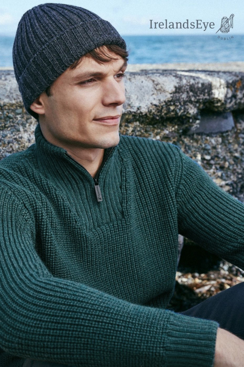 IrelandsEye Troyer Reefer Grün Herren Pullover Evergreen