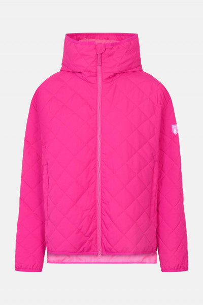 Derbe Quiltby Short Damen Steppjacke Pink