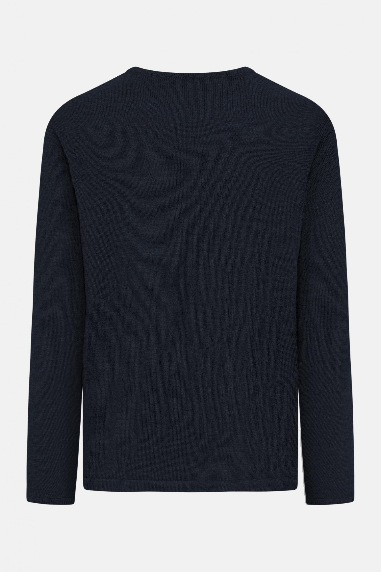 Hanseheld Herren Strickpullover Merino Marine Blau