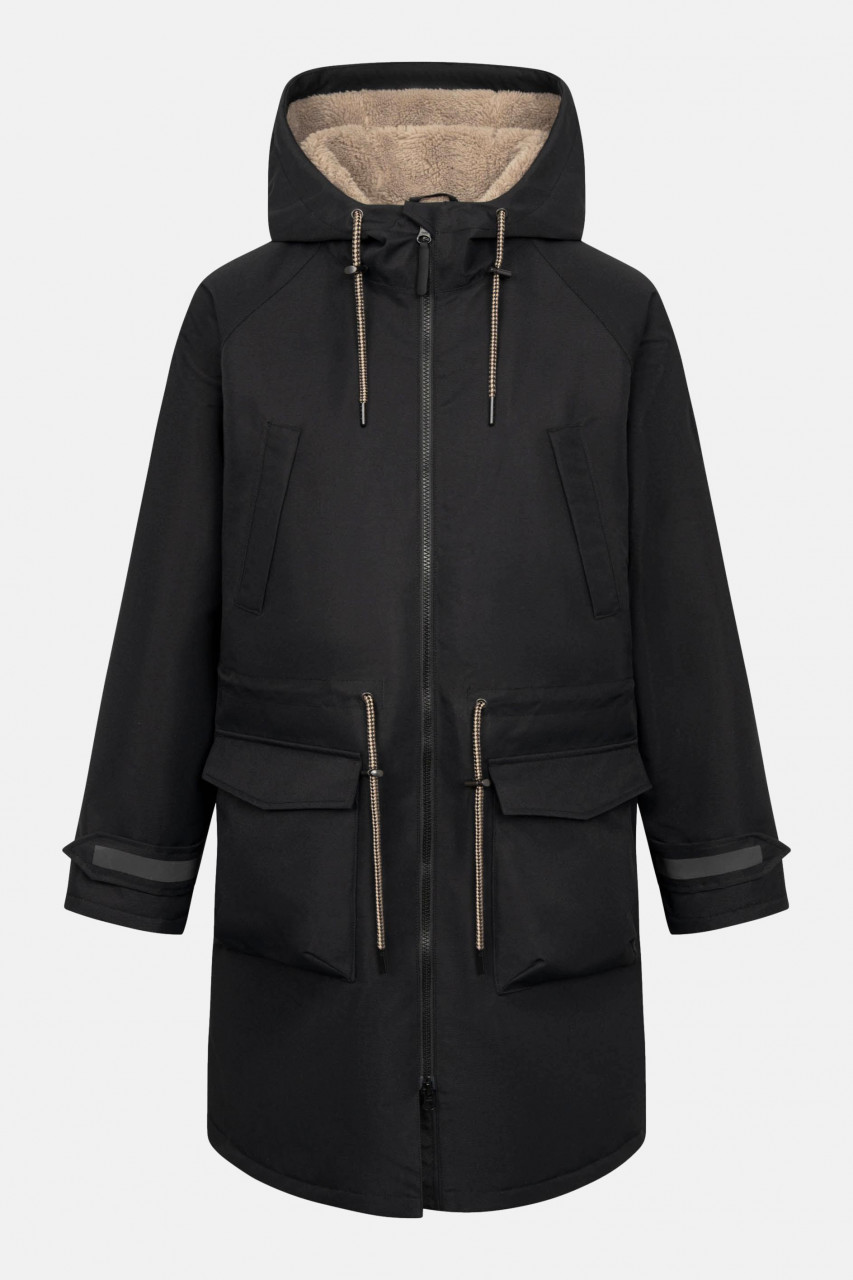 Derbe Winter Regenjacke Phoebholm Dog Damen Schwarz Hundejacke