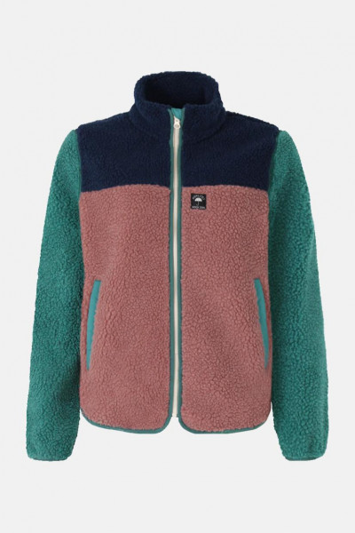 Danefae Fleecejacke Danebirk Damen Petrol Türkis Beige Rosa Blau Teddy