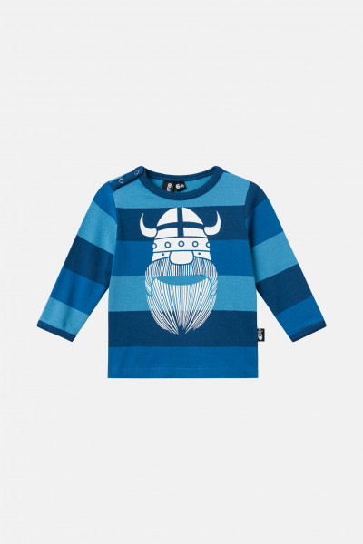 Danefae Danetornado Tee Baby Kinder Shirt Blau Gestreift