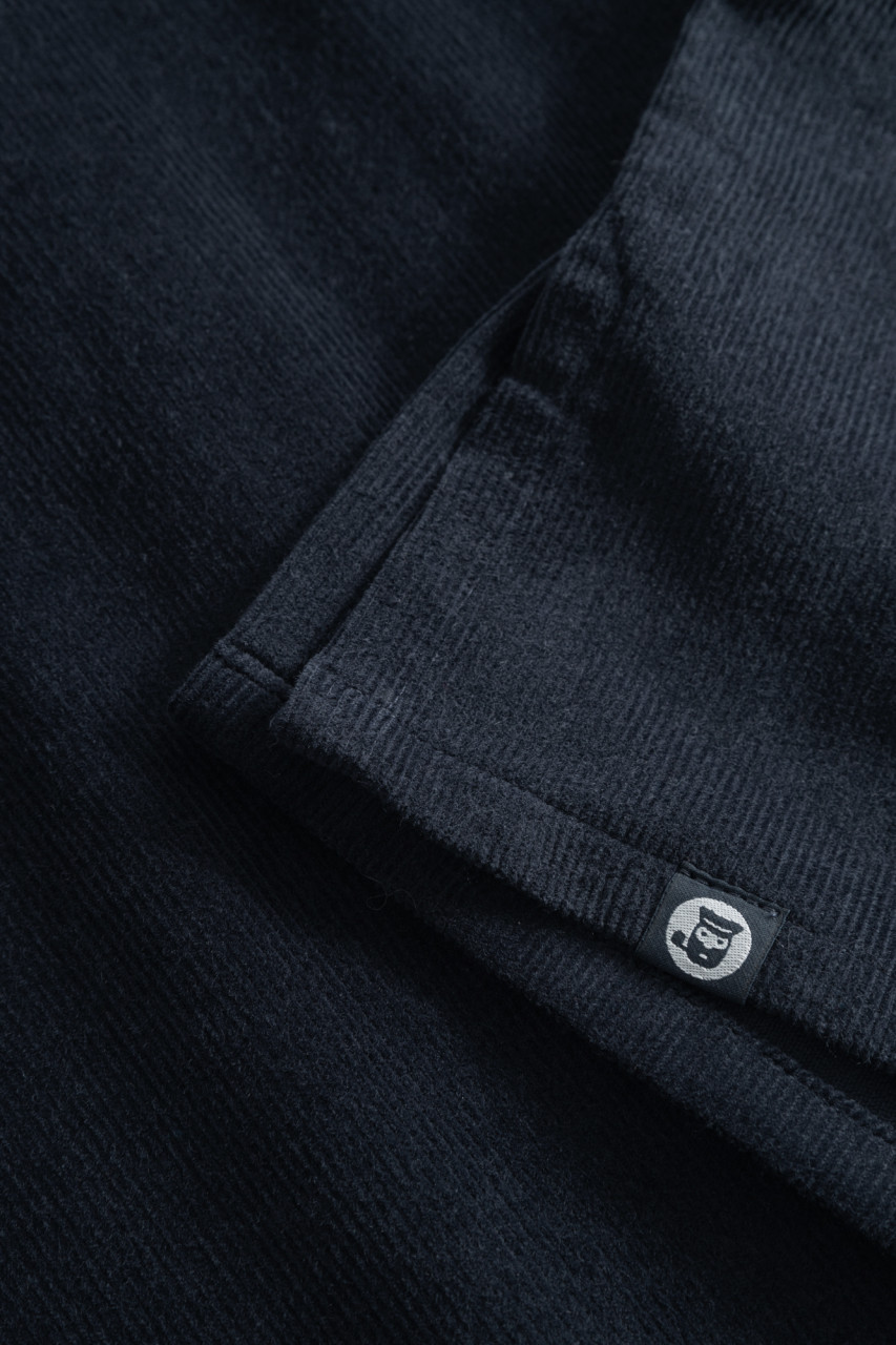 Hanseheld Cordhemd Herren Blau