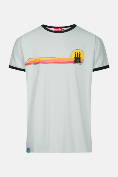 Derbe Schattenburg Herren Shirt Wan Blue Hellblau