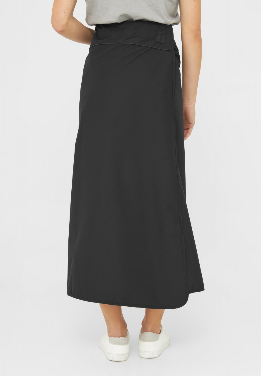 Derbe Ripby Damen Rock Schwarz Black Regenrock