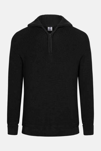 Troyer Herren Wolle Schwarz