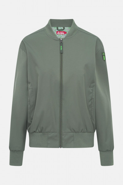 Derbe Bomberjacke Blousby Paisley Damen Oliv Grün Blouson