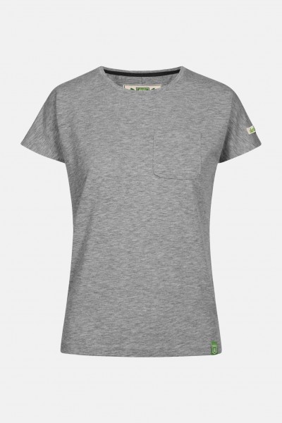kk Derbe Alani Gots Organic Damen Shirt Hellgrau Derbe Alani Gots Organic Damen Shirt Hellgrau