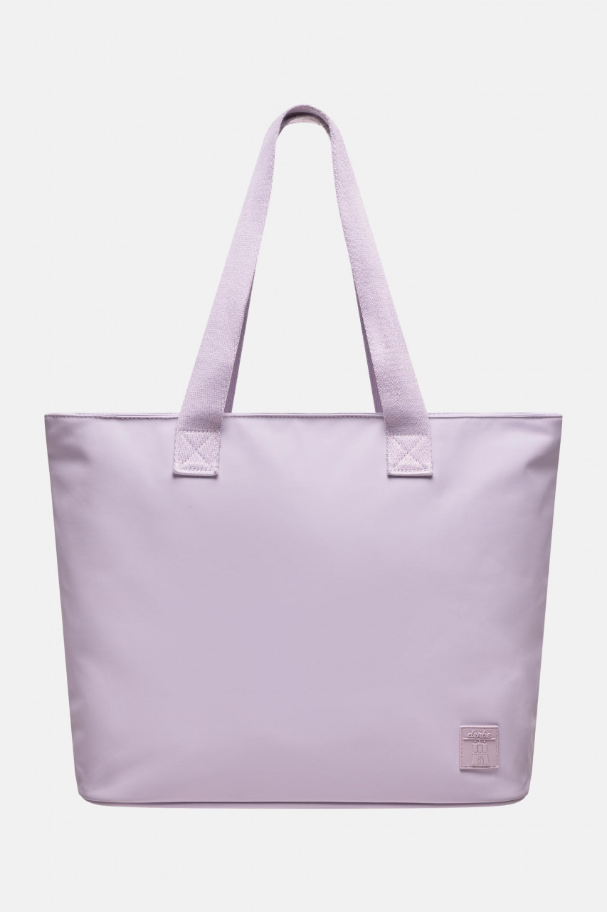 Derbe Tasche Shopper Flieder Grau
