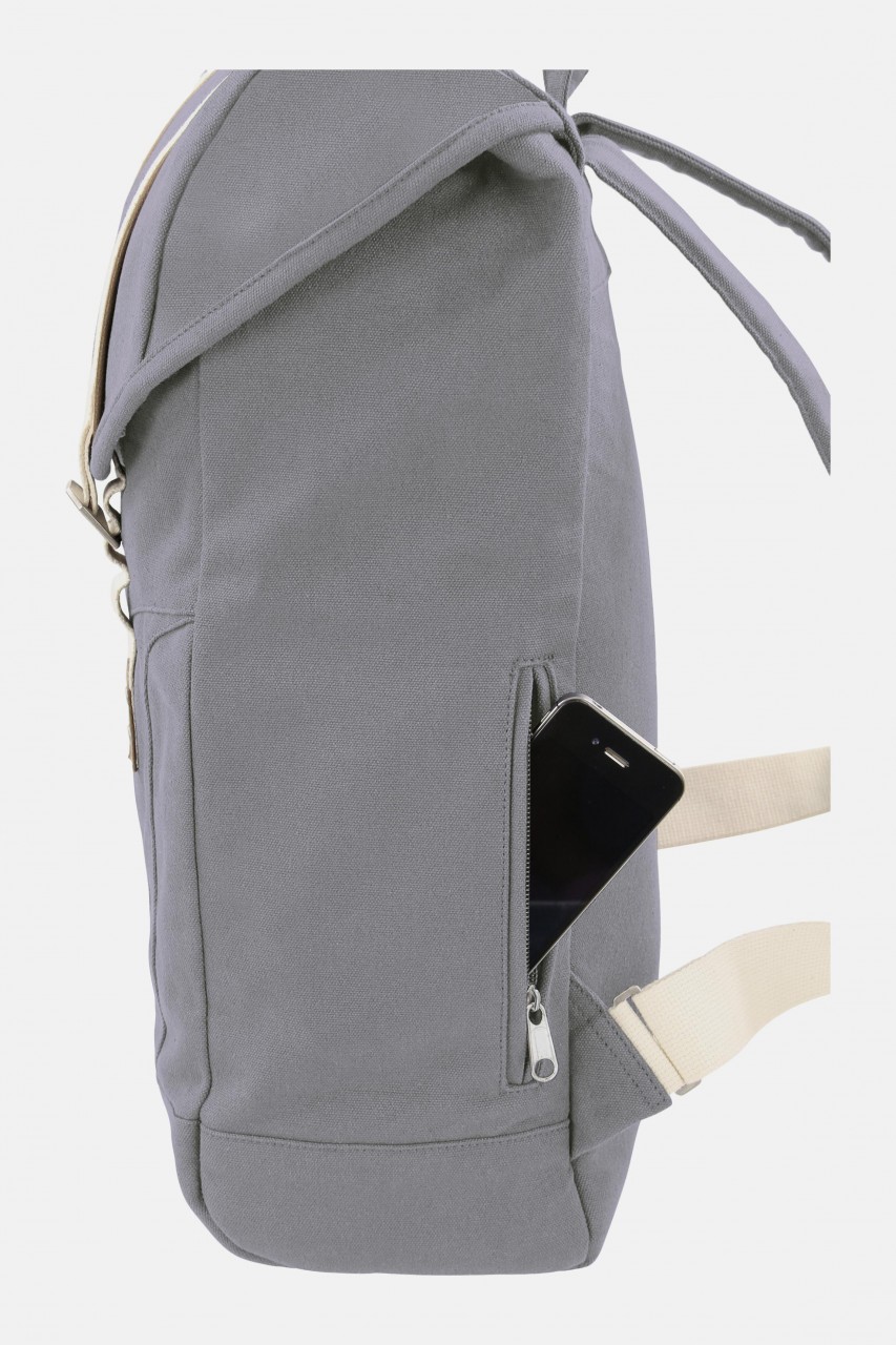 MELA Rucksack MELA V Grau Baumwolle Fairtrade Bio