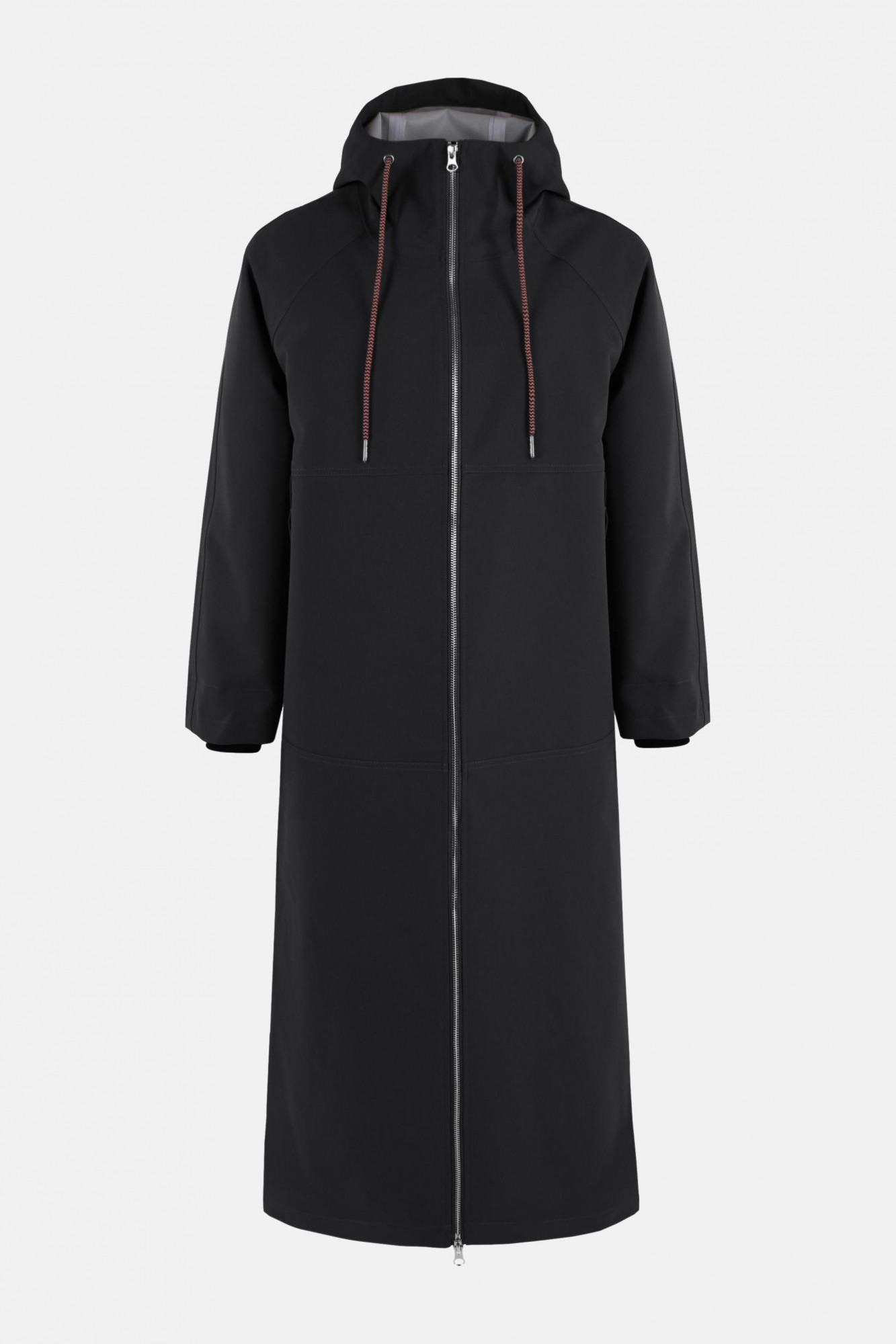 Danefae Wintermantel Daneroyal Damen Schwarz Regenjacke Steppjacke Extra Lang