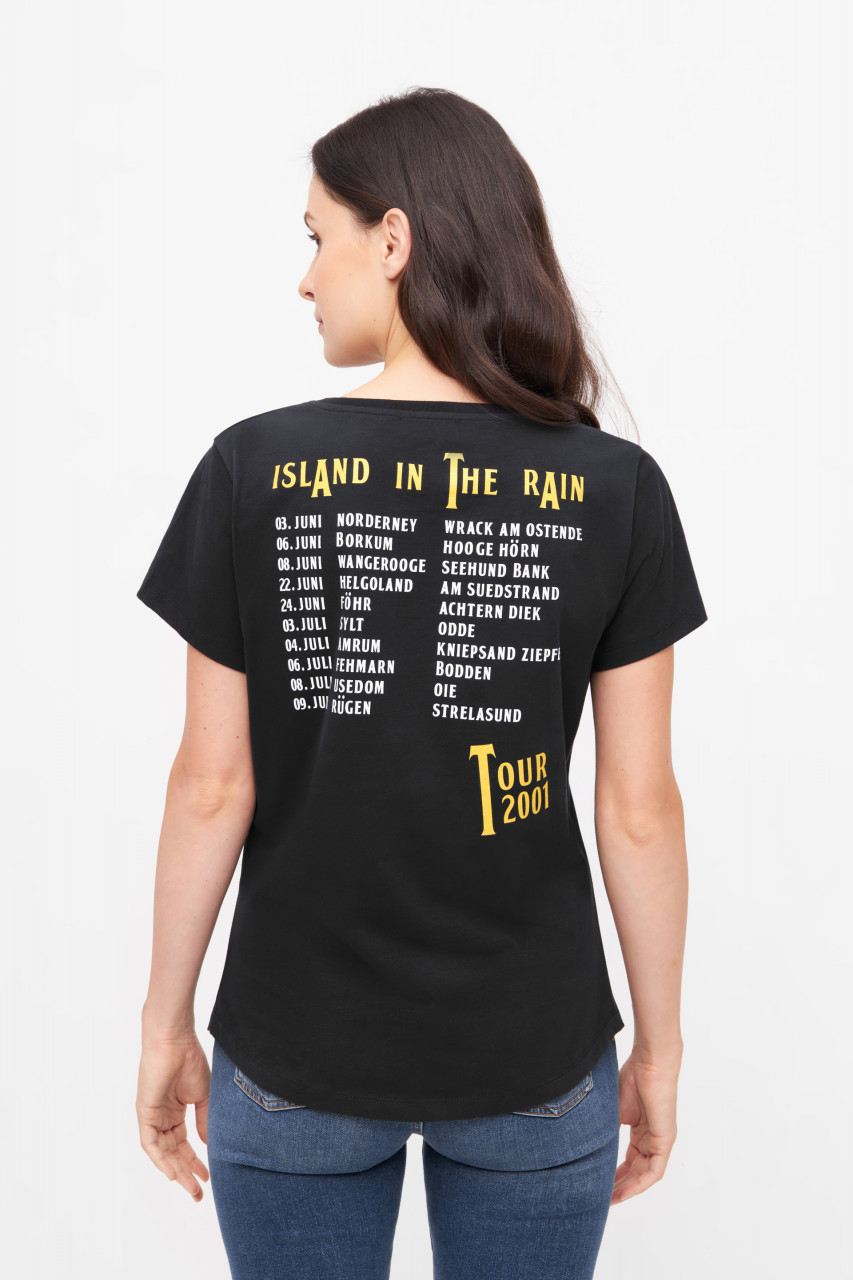 Derbe T-Shirt Robbentour Damen Schwarz