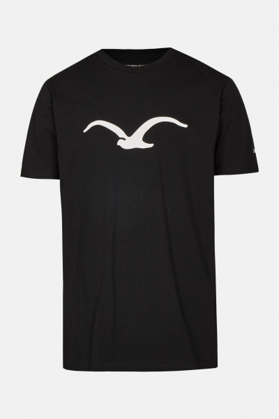 Cleptomanicx Herren T-Shirt Möwe Black Schwarz Baumwolle Nachhaltig Cleptomanicx Herren T-Shirt Möwe Black Schwarz Baumwolle Nachhaltig