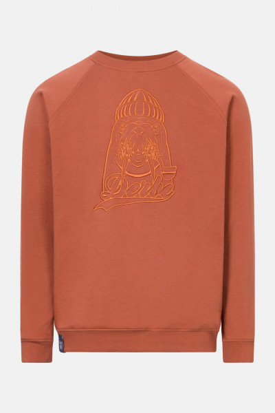 Derbe Walross Herren Pullover Orange Cinnamon Derbe Walross Herren Pullover Orange Cinnamon