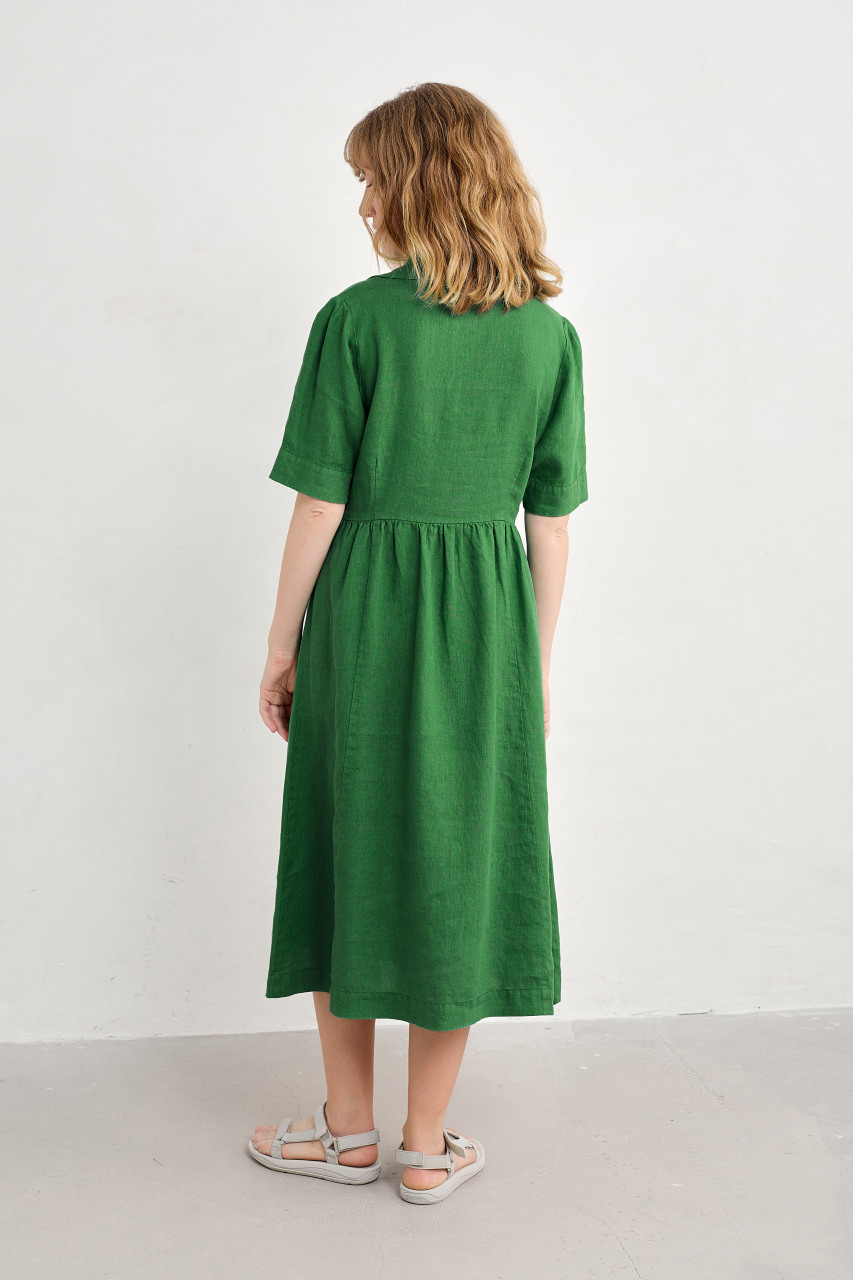 Seasalt Cornwall Kleid grün - Frau - Rückansicht