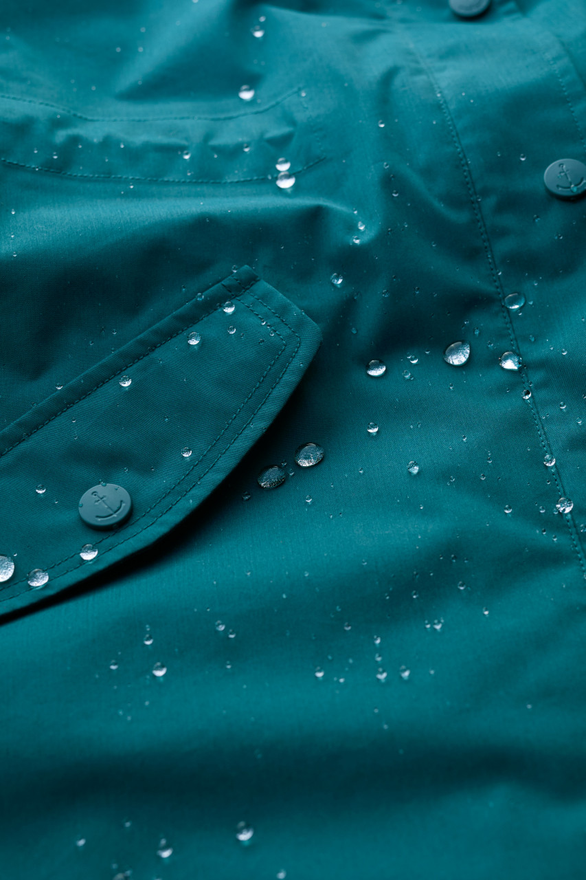 Seasalt Cornwall Regenjacke Plant Hunter Damen Blau Petrol Winterjacke