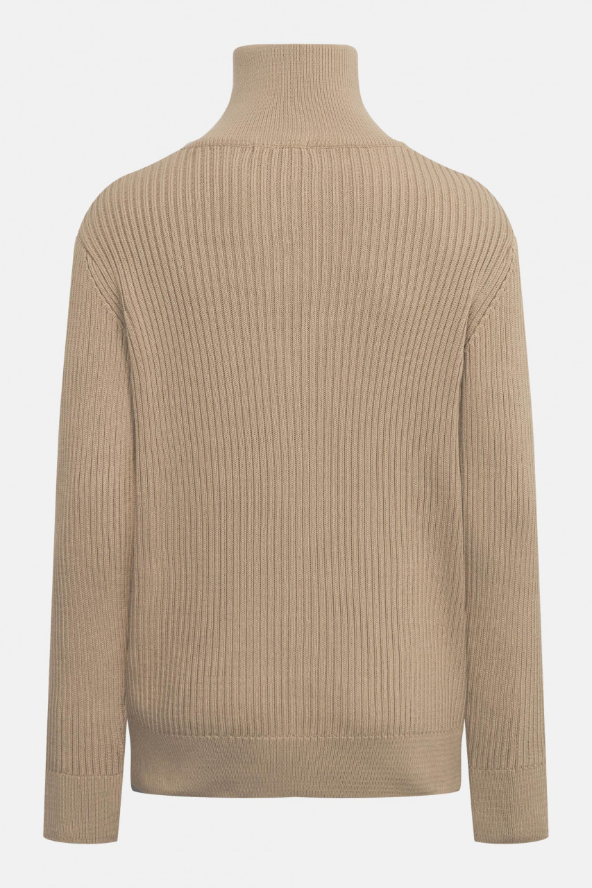 Derbe Troyer Matrosenplünn Herren Beige Strickpullover GOTS Organic