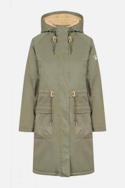 kk Derbe Modholm Damen Winterparka Deep Lichen Green Grün Derbe Modholm Damen Winterparka Deep Lichen Green Grün