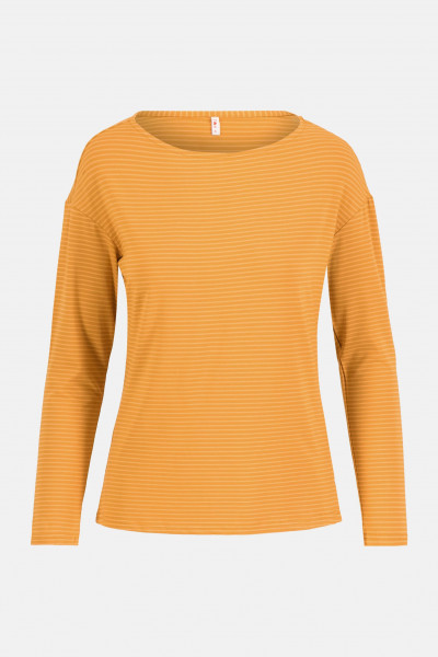 Blutsgeschwister Sweet Sailorette Damen Streifenshirt Gelb Langarm Funny Honey Nachhaltig Blutsgeschwister Sweet Sailorette Damen Streifenshirt Gelb Langarm Funny Honey Nachhaltig