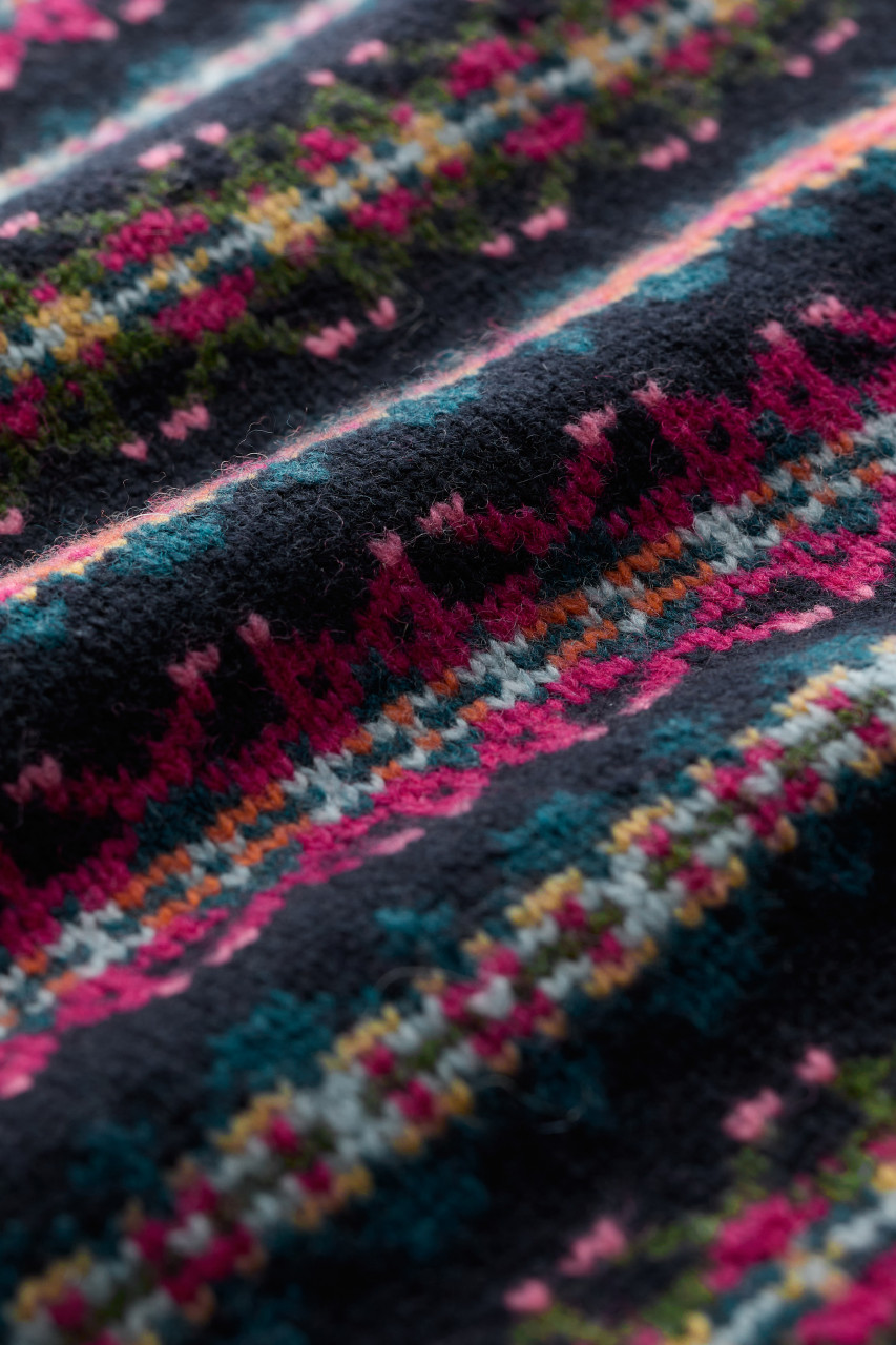 Seasalt Cornwall Pullover Percella Cove Damen Blau Pink Fairisle