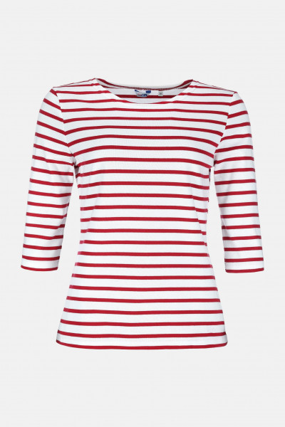Streifenshirt  Rot für Damen von modAS