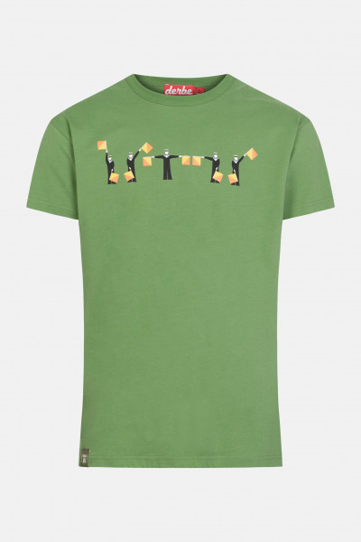 Derbe Flaggenmann Herren T-Shirt Cactus Grün